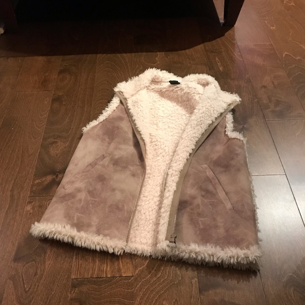 Faux Sherpa Vest